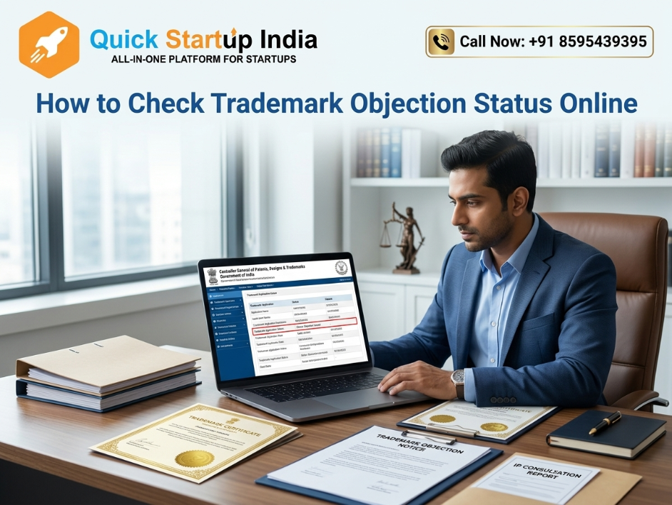 How to Check Trademark Objection Status Online 2 objection 1