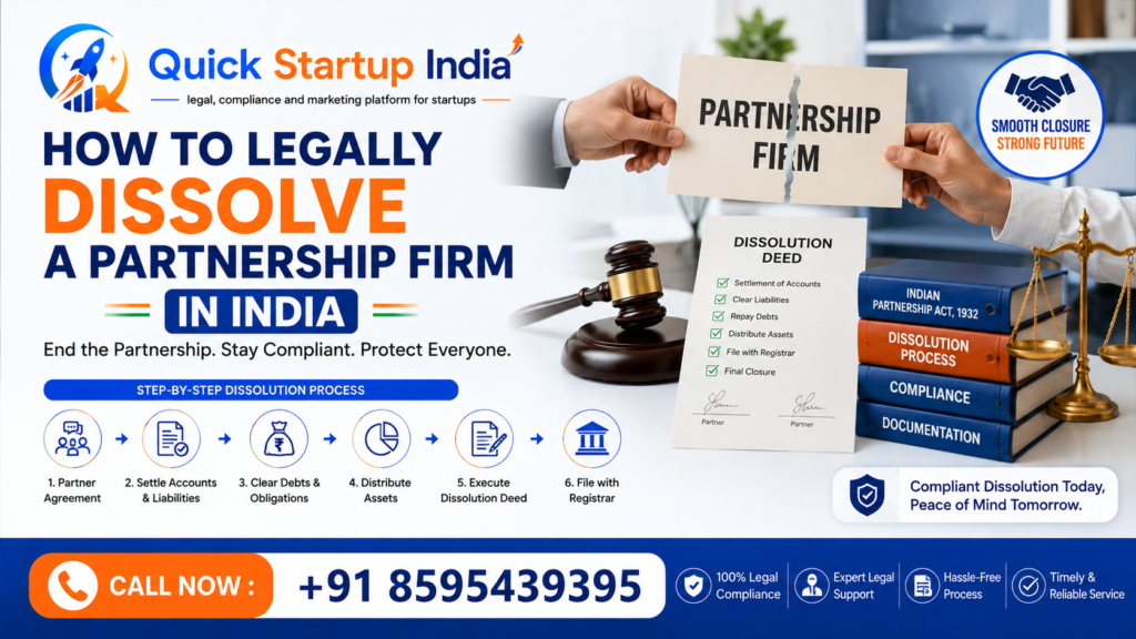 How to Legally Dissolve a Partnership Firm in India 2 How to Legally Dissolve a Partnership Firm