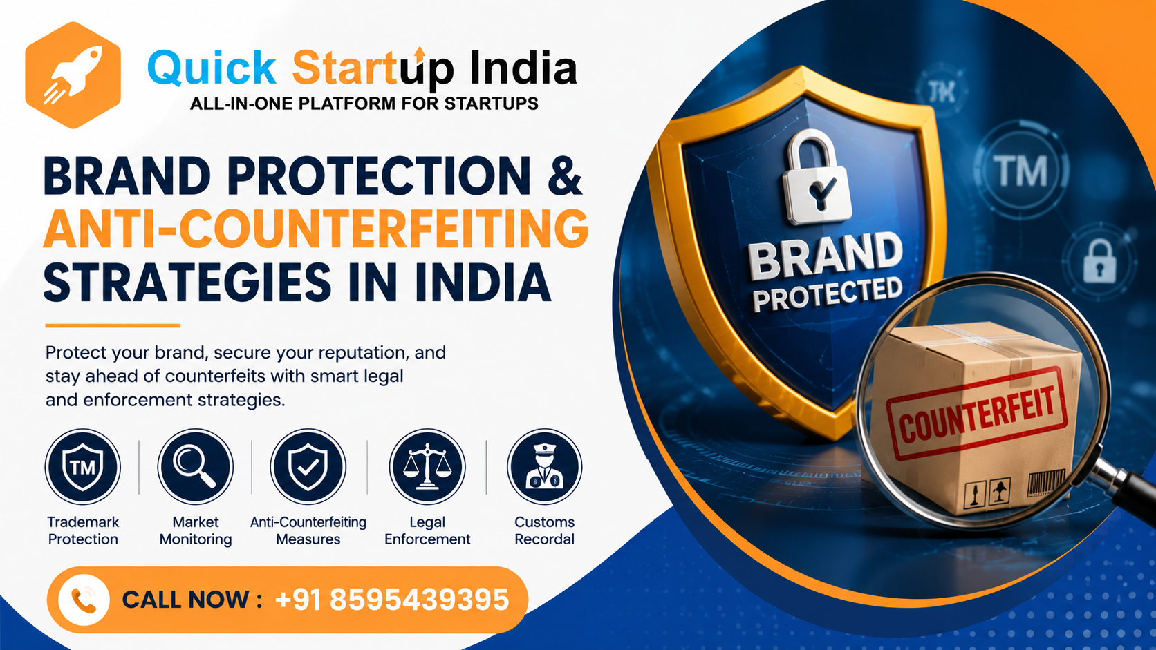 Brand Protection & Anti-Counterfeiting Strategies in India 6 Brand Protection & Anti-Counterfeiting