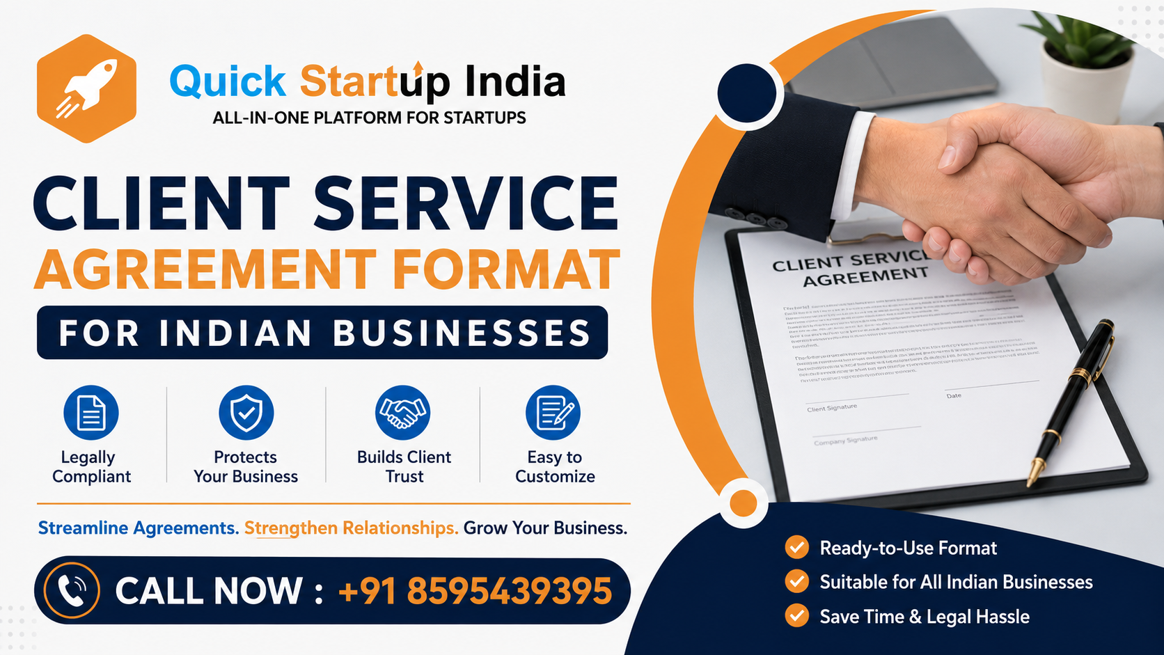 Client Service Agreement Format for Indian Businesses