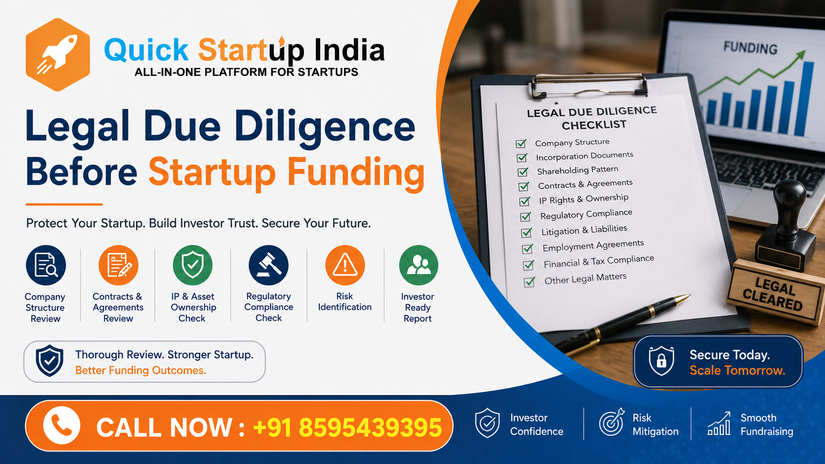 Legal due diligence for startups