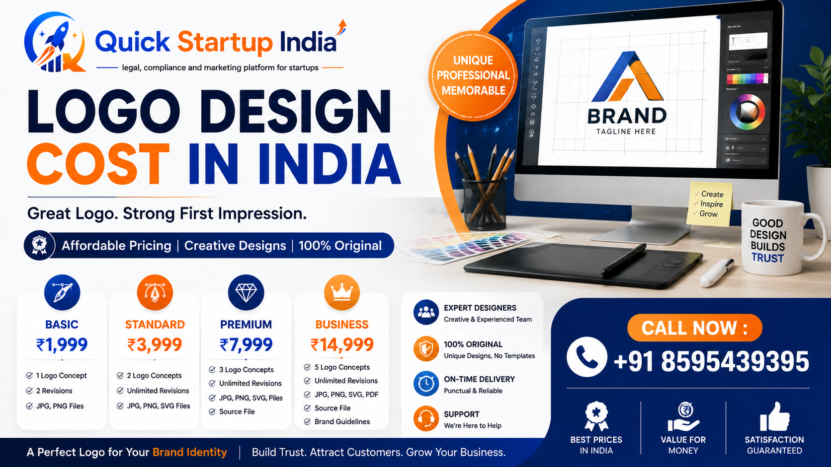 Logo Design Cost in India